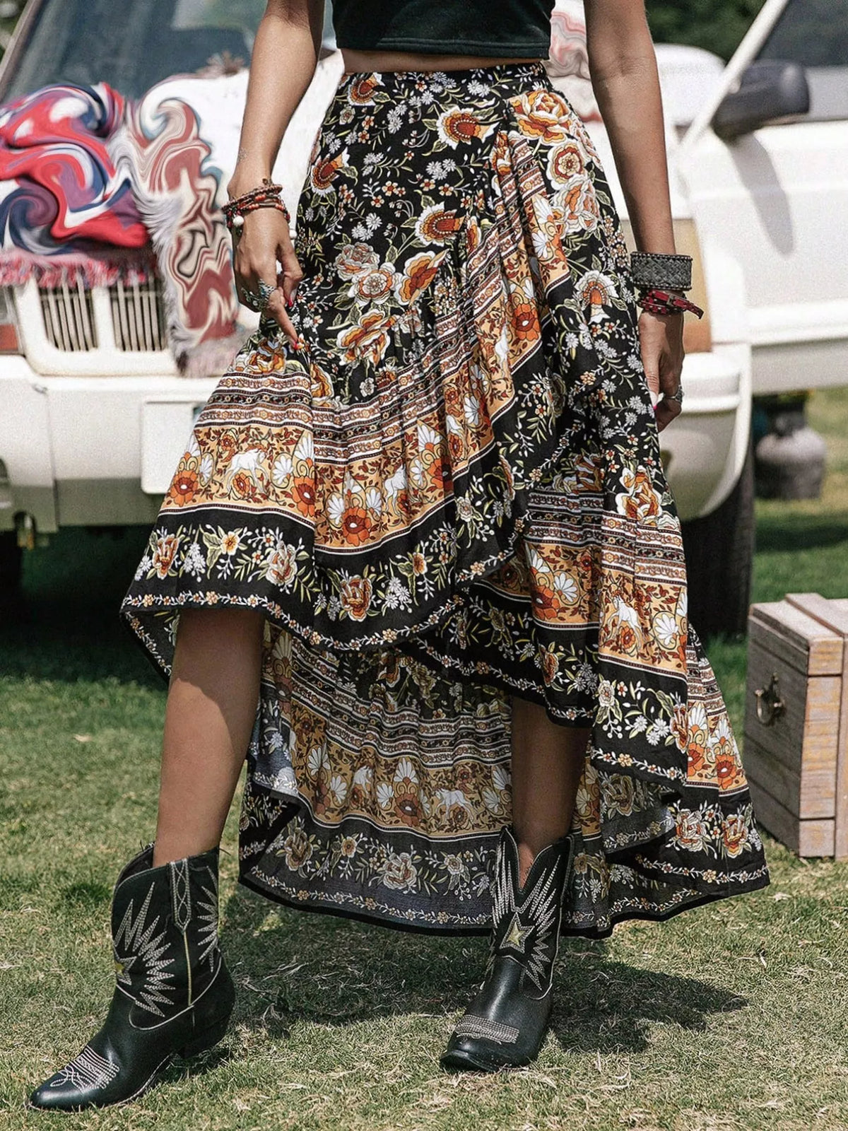 Boho Bottoms – Skirts, Wide-Leg Pants & Maxi Skirts