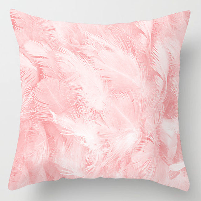 17" Boho Girly PINK Peach Skin Square Pillow Cushion Cover Only | 11 Styles