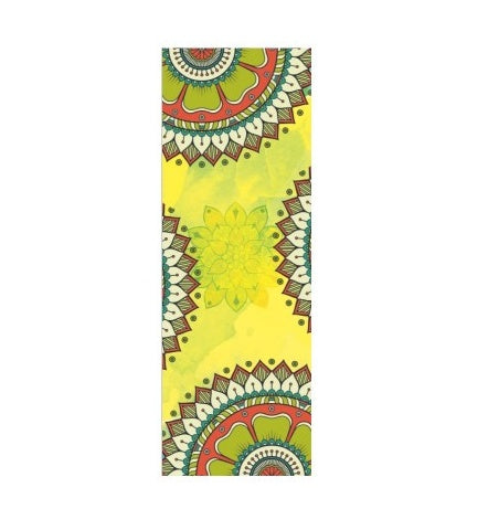 Bohemian Print Anti-Skid Portable Gym, Exercise, Yoga, Pilates Towel 12"x72" | 9 Color