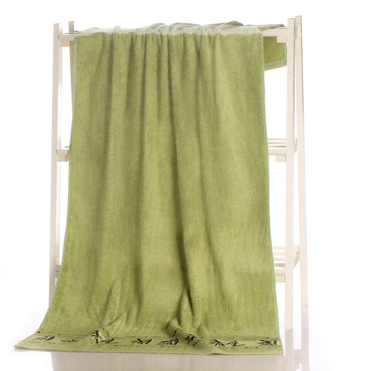 Bohemian Bamboo Bath Towel Set | Individual, 2 piece or 3 piece | 3 Colors