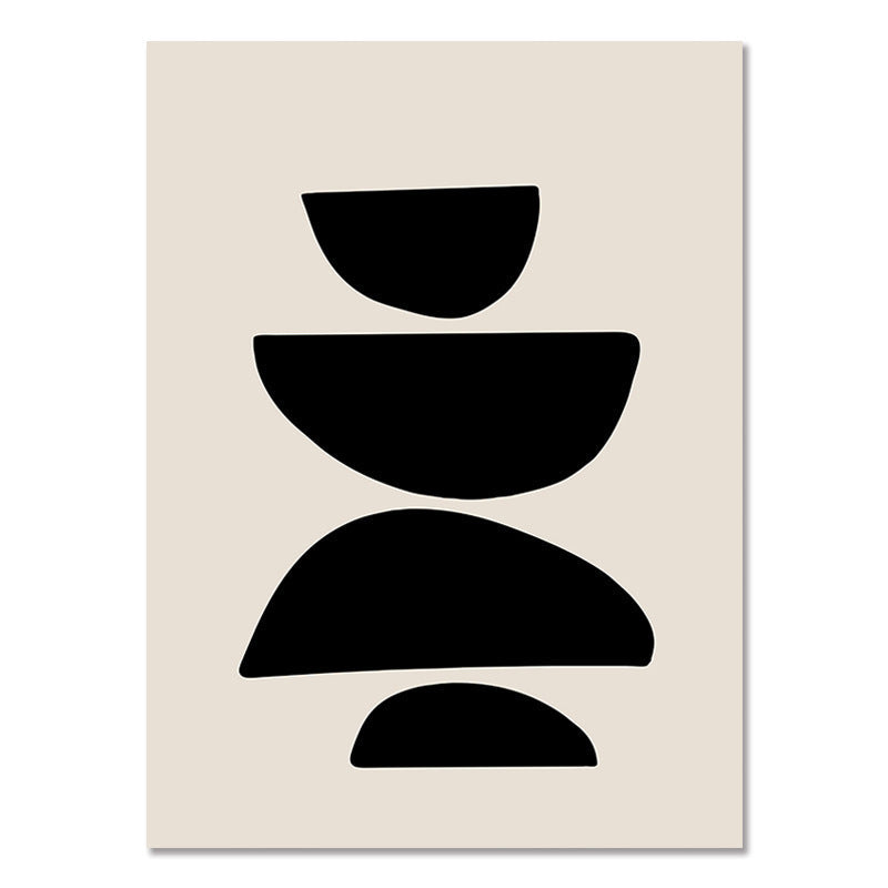 Boho Abstract Canvas Wall Art Print, 3 Sizes