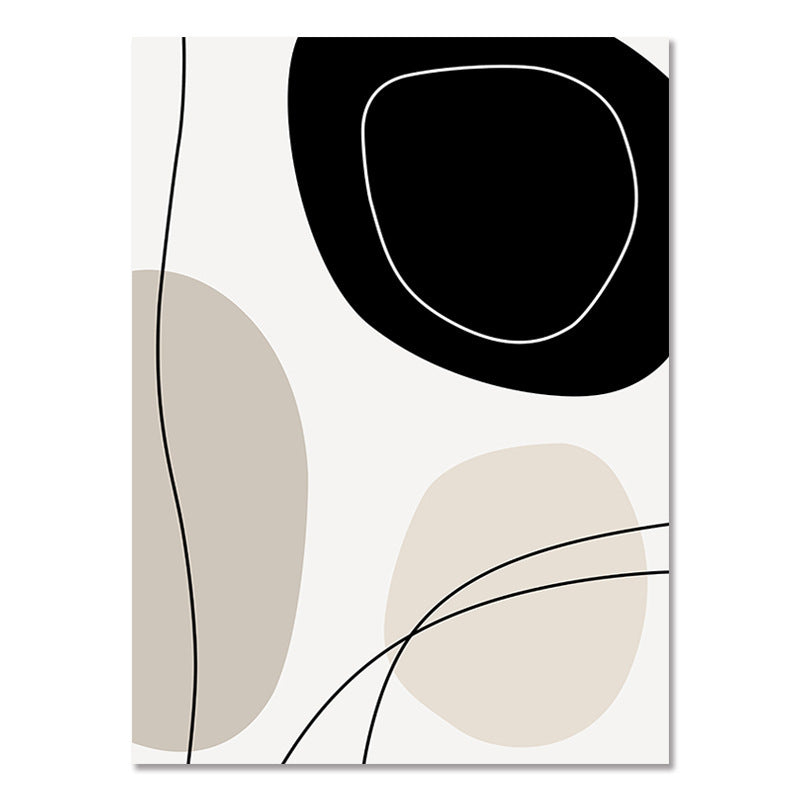 Boho Abstract Canvas Wall Art Print, 3 Sizes