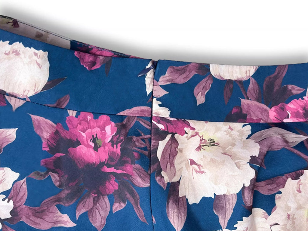 Boho Western Floral Print Ruffle Cami and Skirt Two-Piece Set S-2XL Plus | 4 Colors