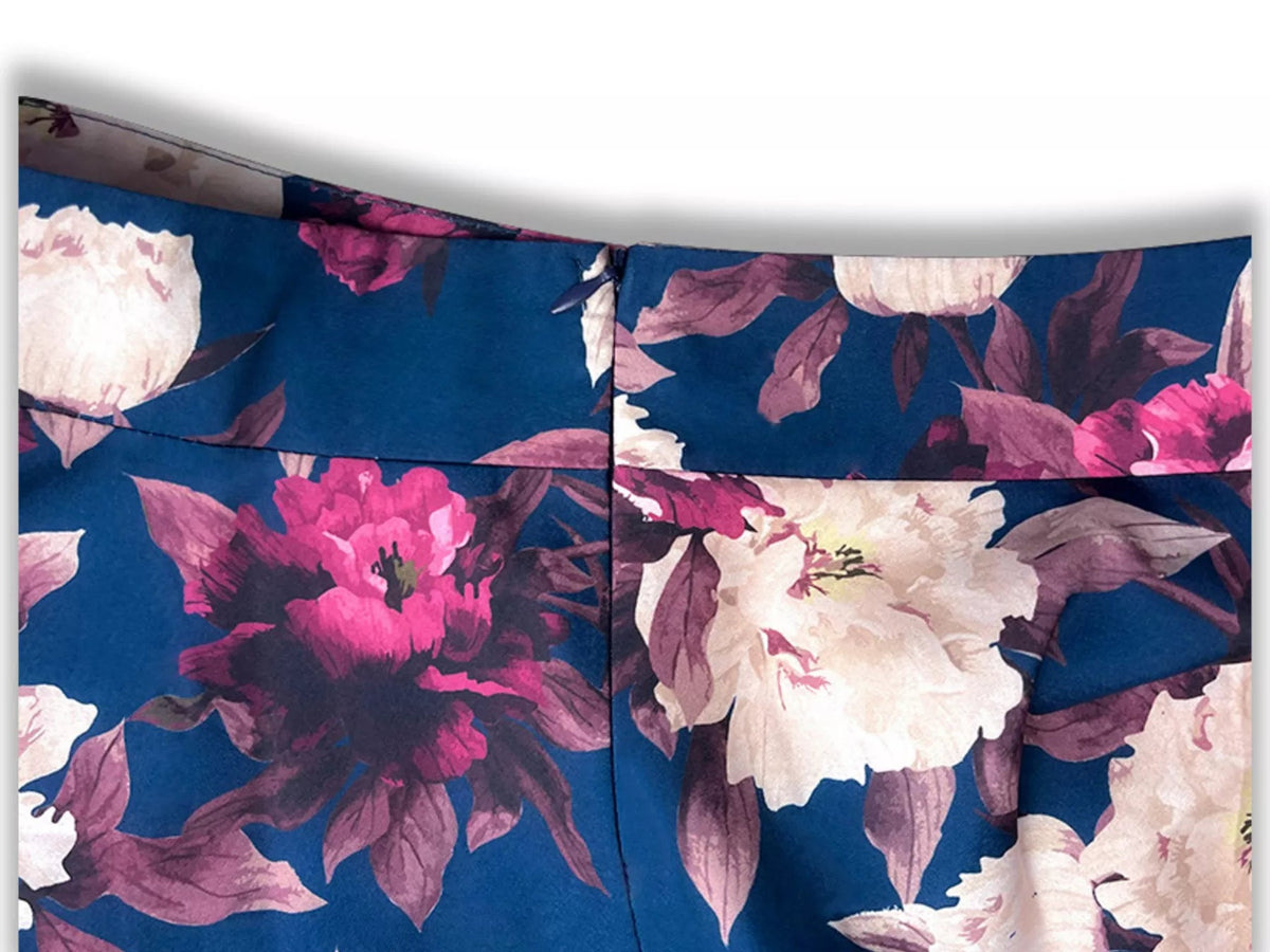 Boho Western Floral Print Ruffle Cami and Skirt Two-Piece Set S-2XL Plus | 4 Colors